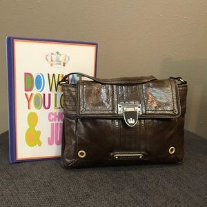Juicy Couture vintage leather shoulder or handbag